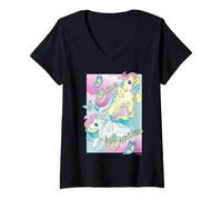 Donna My Little Pony Chase Your Dream Maglietta con Collo a V