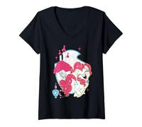 Donna My Little Pony Dragons & Diamonds Maglietta con Collo a V