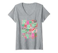 Donna My Little Pony: Friendship Is Magic Christmas Calendar Maglietta con Collo a V