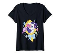 Donna My Little Pony: Friendship Is Magic Rarity in Sparkel Mirror Maglietta con Collo a V