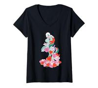Donna My Little Pony One of A Kind Maglietta con Collo a V