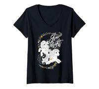 Donna My Little Pony Shine Bright Maglietta con Collo a V