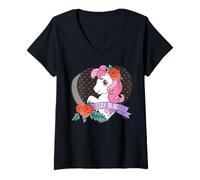 Donna My Little Pony Stay Real Maglietta con Collo a V