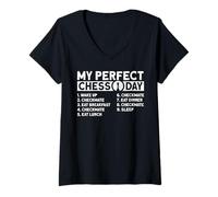 Donna My Perfect Chess Day Maglietta con Collo a V