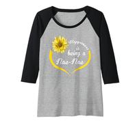 Donna Nae-Nae: Happiness Is Being A Nae-Nae Maglia con Maniche Raglan
