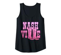 Donna Nashville Tennessee Line Dancing Cowgirl Country Music City Canotta