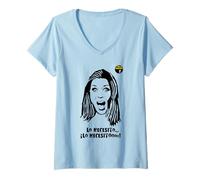 Donna 'Ne ho bisogno' design ufficiale Quello che incombe Maglietta con Collo a V