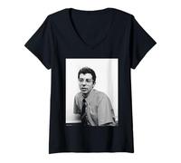 Donna Negozio di Animali Neil Tennant Smash Hits di Virginia Turbett Maglietta con Collo a V