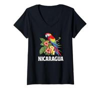 Donna Nicaragua Maglietta con Collo a V