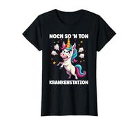 Donna Noch So Ein Ton - Stazione ospedaliera unicorno Maglietta