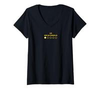 Donna Non Mi Consiglio Recensione Ironica Regalo Maglietta con Collo a V