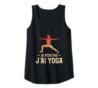 Donna Non Posso Ho Yoga Yogi Meditare Canotta