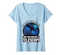 Donna Non Si può Comprare l'Abbigliamento Dell'universo Stellare Maglietta con Collo a V