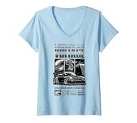 Donna Non sono vecchio sono l'auto classica vintage nata nel 1999 Maglietta con Collo a V