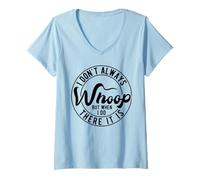 Donna Non Urlo Sempre, ma Quando Ci Faccio Lo è Maglietta con Collo a V