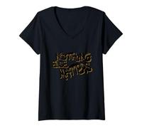 Donna Nothing Else Matters T-Shirt - Iconic & Meaningful Design Maglietta con Collo a V