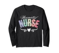 Donna Nurse Life Inspirational Neonatale Registered Nurse Maglia a Manica