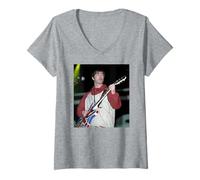 Donna Oasis Live Noel Gallagher Britpop Manchester 1996 Maglietta con Collo a V