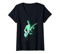 Donna Oasis Noel Gallagher Sii Qui Ora Tour Newcastle Arena Maglietta con Collo a V