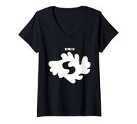 Donna Obi NKA BI Non Violenza Maglietta con Collo a V