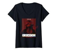 Donna Obsession You Get The Love You Deserve Maglietta con Collo a V