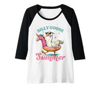Donna Occhiali da sole divertenti con unicorno, per ragazzi e bambini Maglia con Maniche Raglan