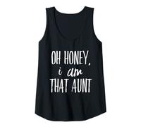 Donna Oh Miele io Sono Che Zia - per Zia Zia Zia Vita - da Nipote Canotta