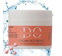 Donna Olga Crema Collagene Viso 50 Ml | Crema Viso Super Idratante e Nutriente Uomo e Donna con Collagene Marino | Antiage, Crema Viso Rimpolpante Rigenerante