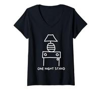 Donna One Night Stand Maglietta con Collo a V