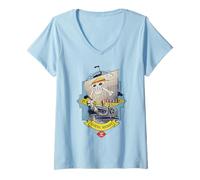 Donna One Piece Going Merry Ship Maglietta con Collo a V