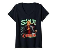 Donna One Piece Sanji The Chef Maglietta con Collo a V