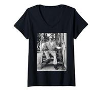 Donna Only Fools & Horses Nicholas Lyndhurst Rodney Trotter Attore Maglietta con Collo a V