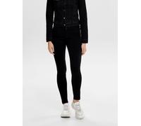 Donna ONLY Skinny Jeans Caviglia Nera Denim Pantaloni ONLKENDELL Tubolari Zip