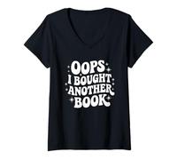 Donna Ops, ho comprato un altro libro regalo per gli appassionati di lettura Maglietta con Collo a V