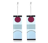 Donna Orecchini D'Argento, Cosplay Anime Orecchini Gioielli Demon Slayer Orecchini Nessuna Lama Di Fantasma Acrilico Cangle Earings per Le Donne Uomini Regali per Fidanzata, Moglie, Sorella, Figlia,