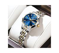 (Donna oro blu) Orologio da coppia di lusso originale TAXAU per uomo e donna in acciaio inossidabile