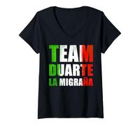 Donna Óscar La Migraña Duarte The Mexican Style Boxing México Maglietta con Collo a V