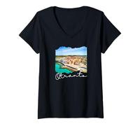 Donna Otranto Maglietta con Collo a V