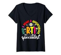 Donna Outfit Insegnanti Must Haves Classe RTI Specialista Maglietta con Collo a V