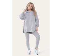 Donna Oversize Felpa con Cappuccio & Leggings Set Lounge Tuta