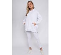 Donna Oversize Felpa con Cappuccio & Leggings Set Lounge Tuta