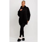Donna Oversize Felpa con Cappuccio & Leggings Set Lounge Tuta