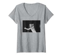 Donna Ozzy Osbourne Black Sabbath in solitaria al Blizzard of Ozz Tour 1981 Maglietta con Collo a V