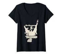 Donna Ozzy Osbourne - Blizzard of Ozz Peace Maglietta con Collo a V