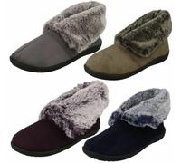 Donna Padders Casual Pelliccia Finta Ammanettato Pantofole Esme