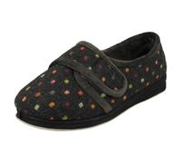 Donna Padders Lotty Vestibilità Larga Gancio & Ciclo Pantofole