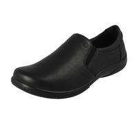 Donna Padders Pelle Slip On Extra Largo Doppio Vestibilità Scarpe Eleganti -