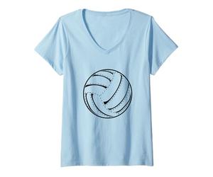 Donna Palla da pallavolo Maglietta con Collo a V