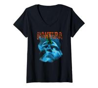 Donna Pantera Ufficiale Vintage Far Beyond Driven Maglietta con Collo a V