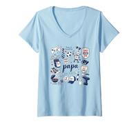 Donna papà You Are The Best Dad Mode su Padre Maglietta con Collo a V